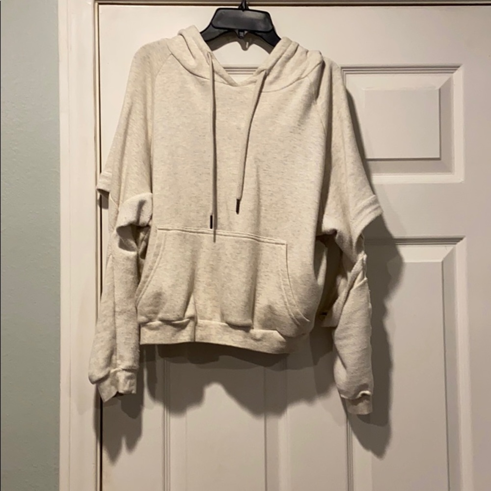 Ndlss urban cropped hoodie